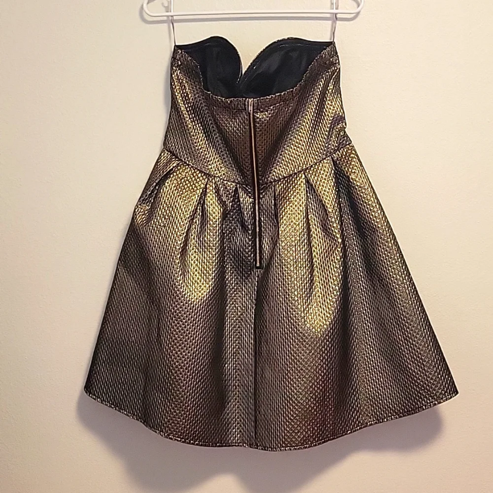 Charlotte Russe Strapless Code Glam Squad Dress - Picture 3 of 5